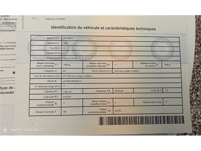 Peugeot 3008 allure 1.2, 2020 - afbeelding 13 van  25