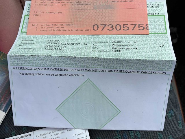 Peugeot 306 oldtimer - afbeelding 25 van  33