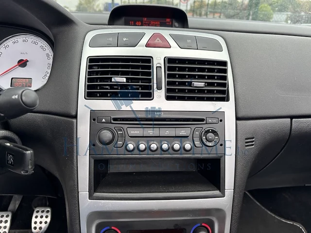 Peugeot 307 cc 1.6i 16v dynamique, 2008 - afbeelding 9 van  38