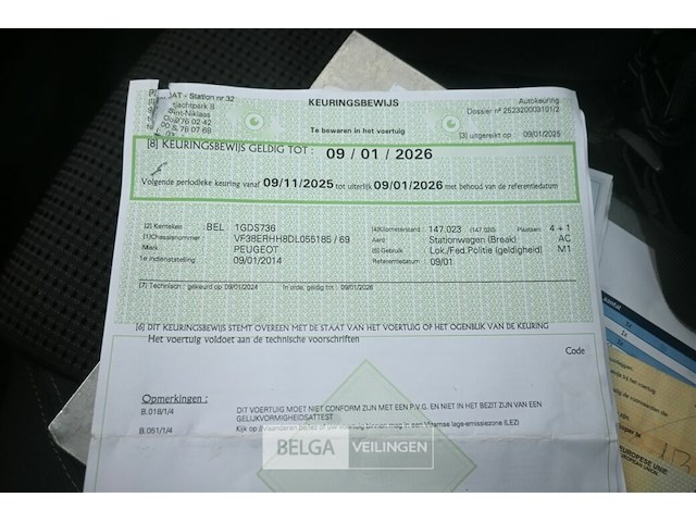 Peugeot 508 stationwagen - afbeelding 4 van  21