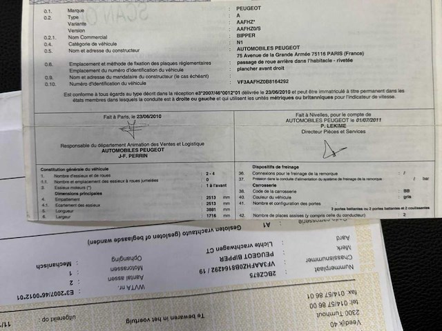Peugeot bipper lichte vracht - afbeelding 7 van  21