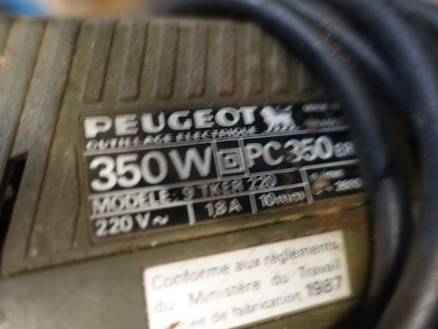 Peugeot boormachine (na te zien) - afbeelding 4 van  4
