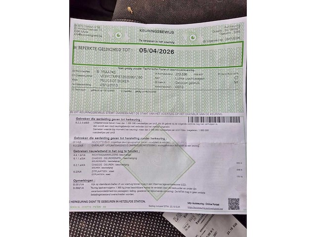 Peugeot boxer bedrijfswagen - afbeelding 6 van  25