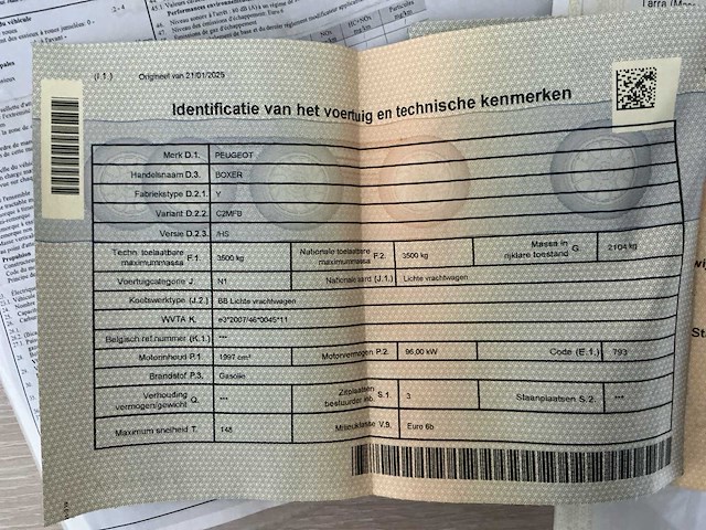 Peugeot boxer bedrijfswagen - afbeelding 13 van  21