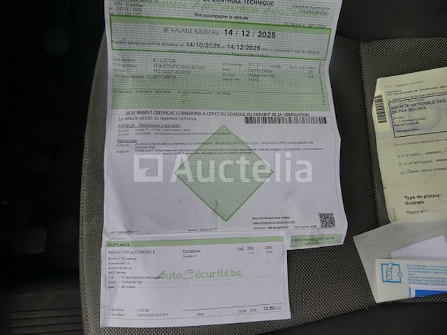 Peugeot boxer bus (2005-115,273 km)(vin: vf3yctmfc12a07612) - afbeelding 18 van  34