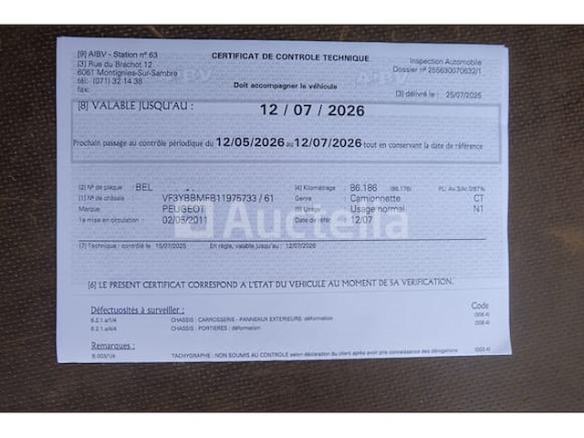 Peugeot boxer bus (2011-86,286 km) - afbeelding 14 van  57