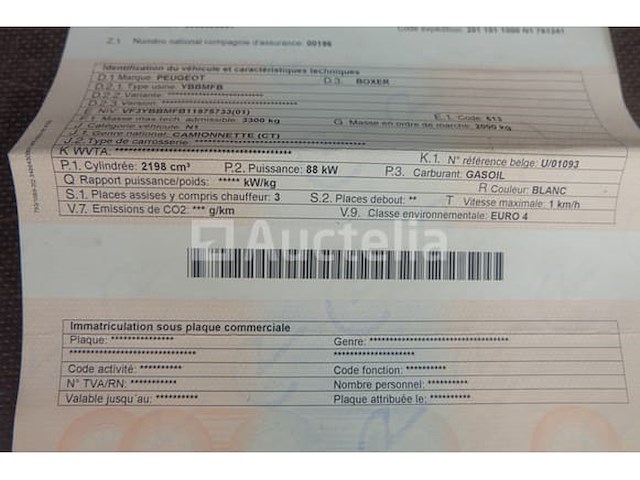 Peugeot boxer bus (2011-86,286 km) - afbeelding 45 van  57