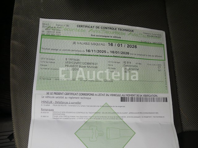 Peugeot boxer dubbele cabinewagen - afbeelding 22 van  24