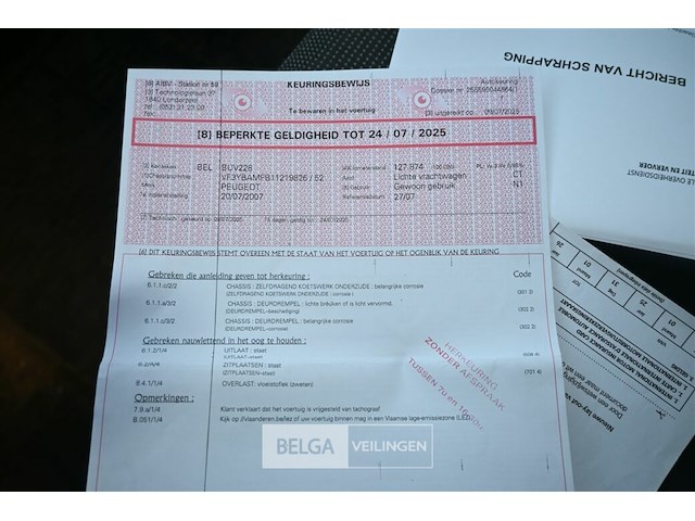 Peugeot boxer lichte vrachtwagen - afbeelding 14 van  16