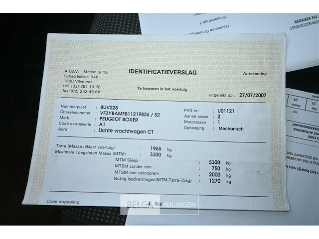 Peugeot boxer lichte vrachtwagen - afbeelding 15 van  16