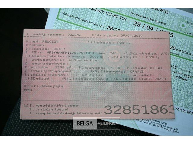 Peugeot boxer lichte vrachtwagen - afbeelding 3 van  22