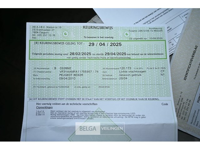 Peugeot boxer lichte vrachtwagen - afbeelding 6 van  22