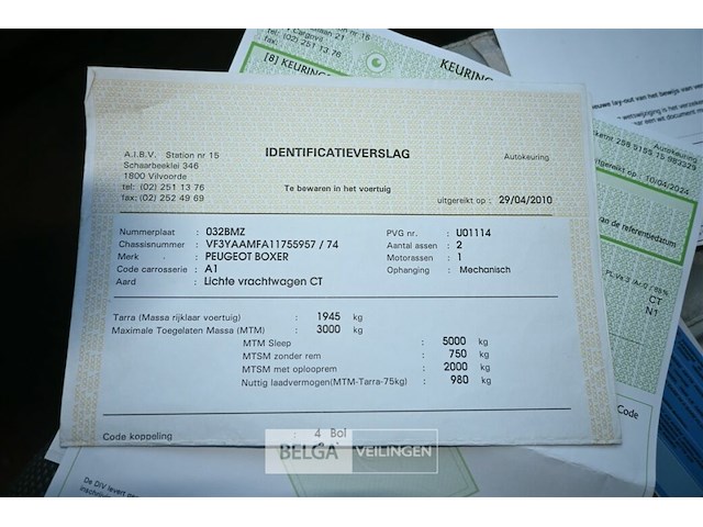 Peugeot boxer lichte vrachtwagen - afbeelding 7 van  22