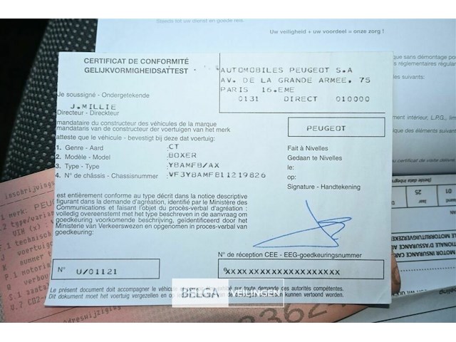 Peugeot boxer lichte vrachtwagen - afbeelding 9 van  19