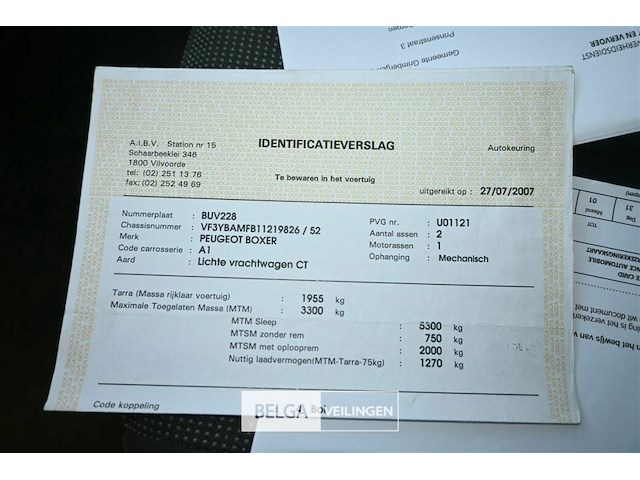Peugeot boxer lichte vrachtwagen - afbeelding 11 van  19