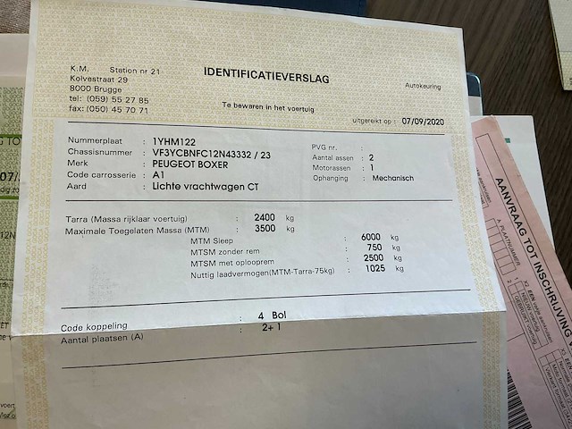 Peugeot boxer lichte vrachtwagen - afbeelding 7 van  15