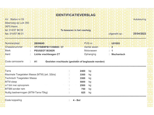 Peugeot boxer lichte vrachtwagen - afbeelding 8 van  17