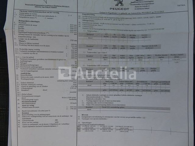 Peugeot boxer multicab busje (vin: vf3yctmfc12a13550) - afbeelding 5 van  39