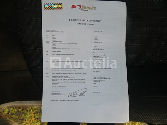 Peugeot boxer multicab busje (vin: vf3yctmfc12a13550) - afbeelding 27 van  39