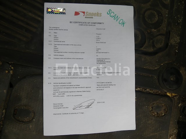 Peugeot boxer multicab busje - afbeelding 26 van  39