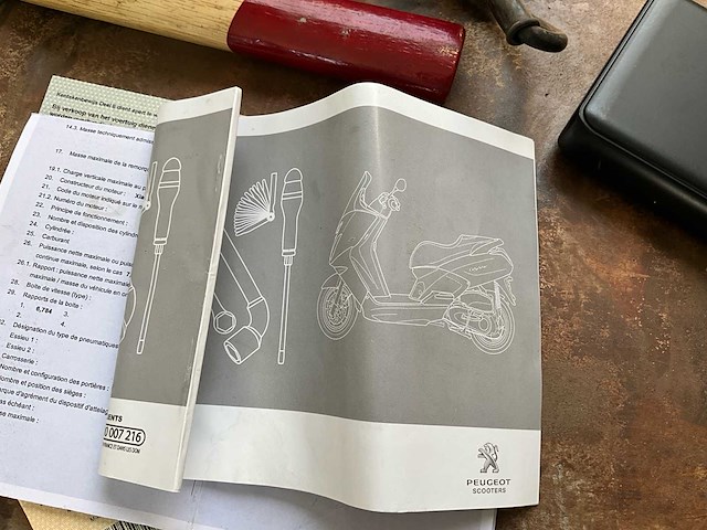 Peugeot citystar 125 scooter - afbeelding 11 van  19