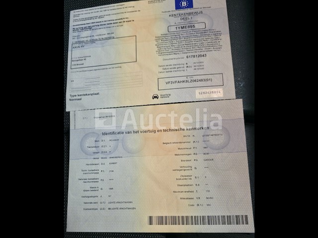 Peugeot expert asphalt * 2.0 diesel * automatisch * super goed uitgerust - 2020 - afbeelding 17 van  24