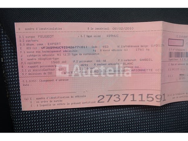 Peugeot expert bestelwagen (2010-141,755 km) - afbeelding 44 van  53