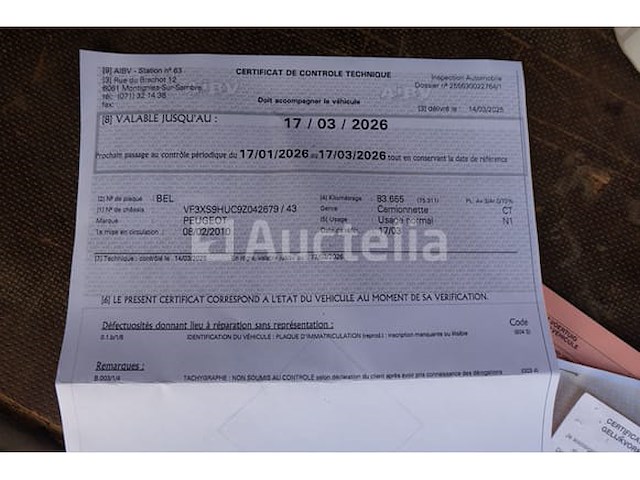 Peugeot expert bus (2010-89,546 km) - afbeelding 11 van  36