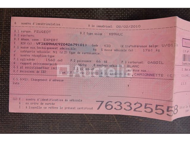 Peugeot expert bus (2010-89,546 km) - afbeelding 26 van  36