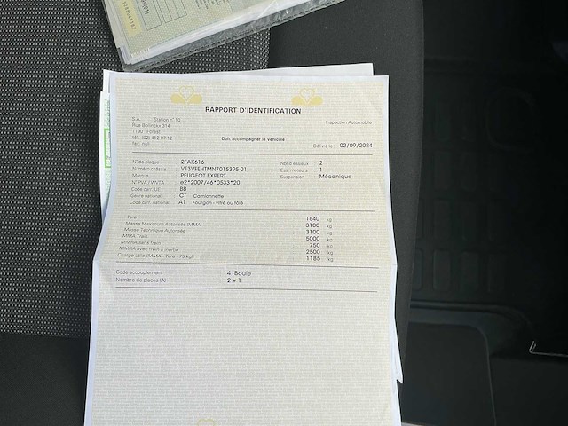 Peugeot expert lichte vracht 3 plaatsen bedrijfswagen - afbeelding 40 van  47