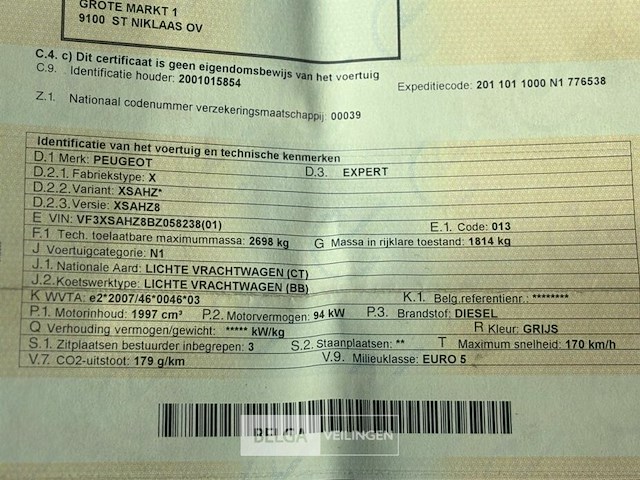 Peugeot expert lichte vrachtwagen - afbeelding 6 van  24