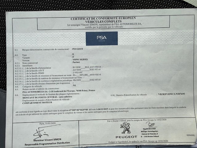 Peugeot partner, 2020 - afbeelding 13 van  20