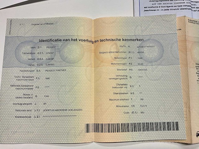 Peugeot partner bedrijfswagen - afbeelding 15 van  25