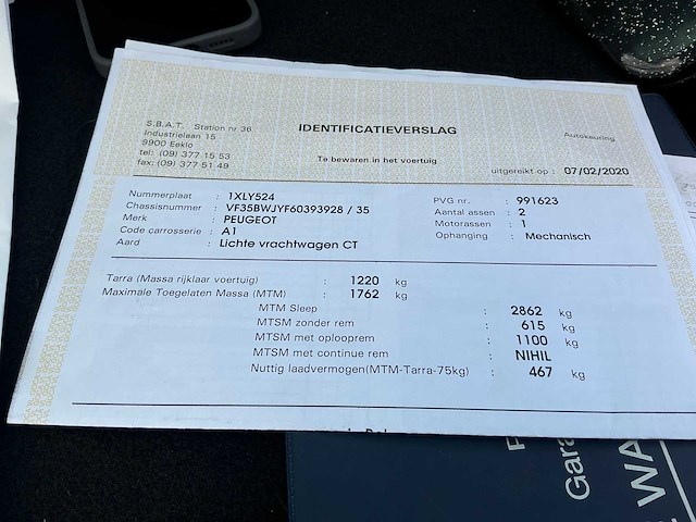 Peugeot partner bedrijfswagen - afbeelding 8 van  17