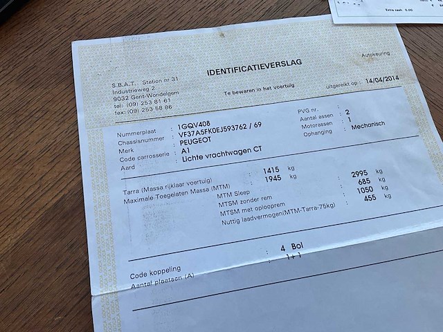 Peugeot partner bedrijfswagen - afbeelding 15 van  22