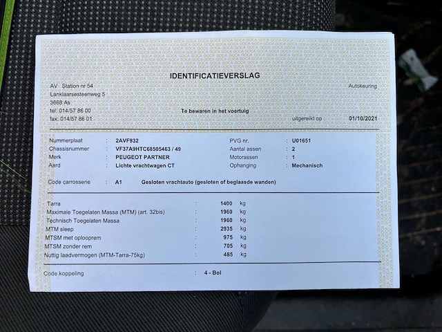 Peugeot partner lichte bedrijfswagen - afbeelding 24 van  32