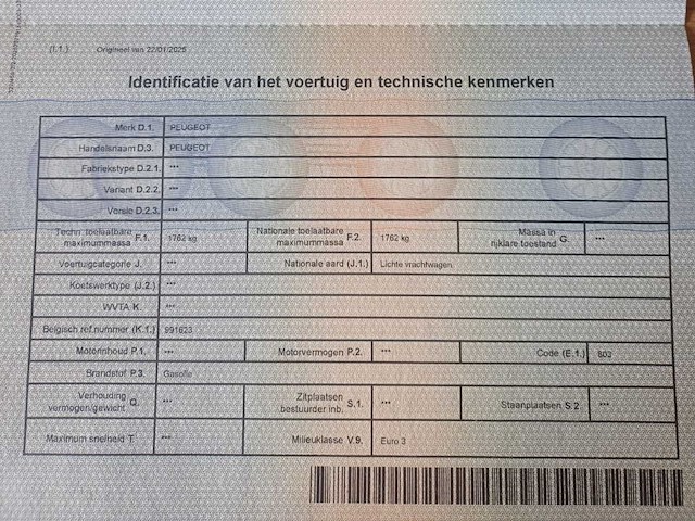 Peugeot partner lichte vracht 1.9 diesel - 175.598 km - trekhaak - ruime afgesloten laadruimte - afbeelding 9 van  17