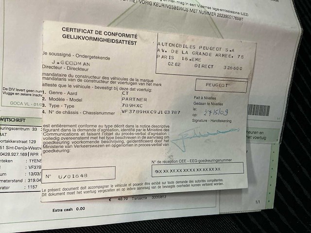 Peugeot partner lichte vracht personenauto - afbeelding 17 van  24