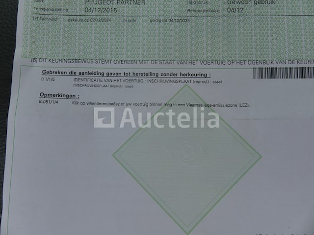 Peugeot partnerauto - afbeelding 19 van  26