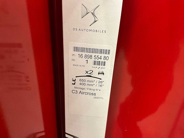 Peugeot/citroën/ds ruitenwissers (12x) - afbeelding 13 van  13