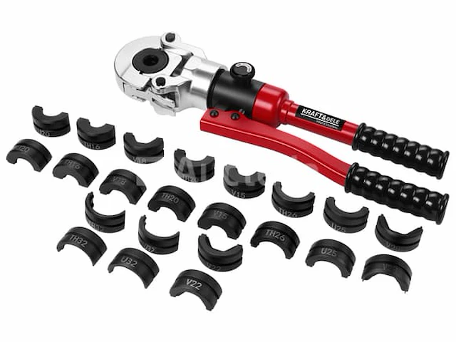Pex 12t buiskrimpgereedschap 16-32 mm kraft&dele - afbeelding 1 van  2