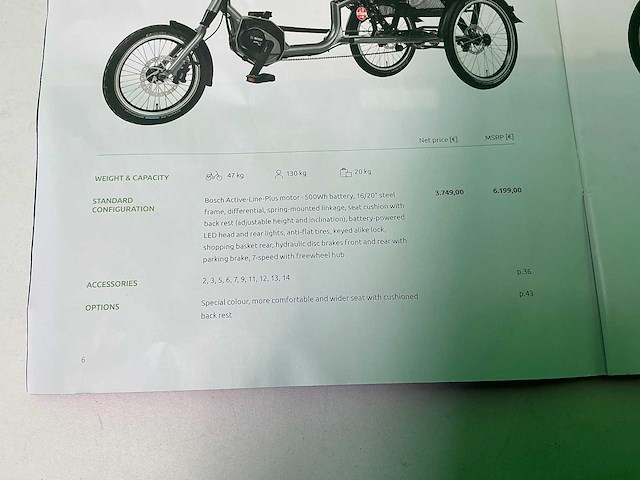 Pfautec - scoobo - stoelfiets - afbeelding 5 van  13