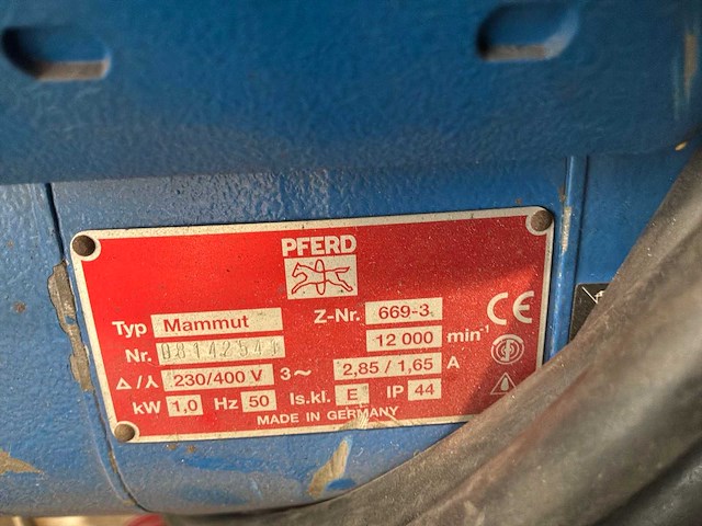 Pferd mammut polijstmachine - afbeelding 3 van  3