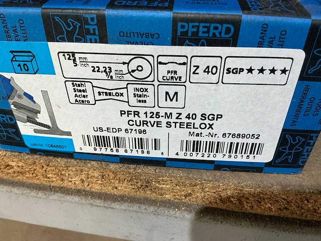 Pferd pfr 125-m lamellenschijf (20x) - afbeelding 2 van  2