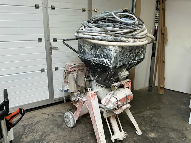 Pft mono-jet pleisterspuitmachine - afbeelding 6 van  12