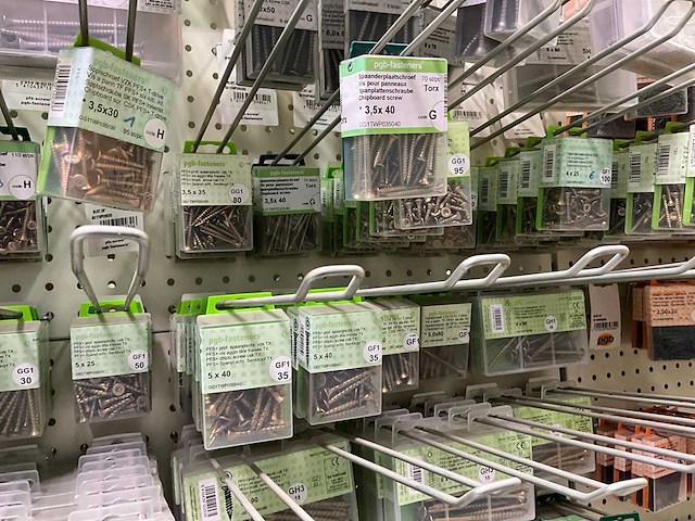 Pgb-fasteners partij bouw- en bevestigingsmateriaal - afbeelding 21 van  50