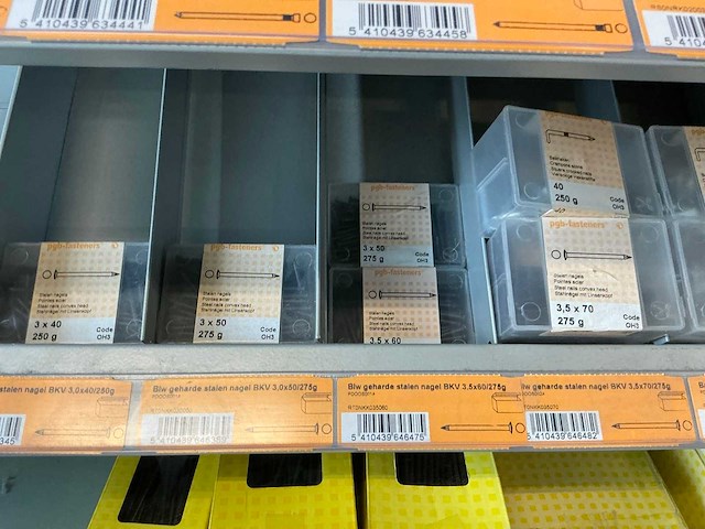 Pgb-fasteners partij diverse nagels - afbeelding 6 van  15