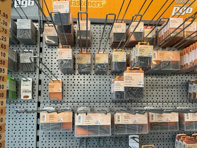 Pgb-fasteners partij diverse nagels - afbeelding 9 van  15