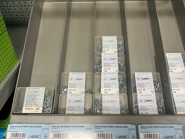 Pgb-fasteners/mack partij bevestigingsmaterialen - afbeelding 39 van  41