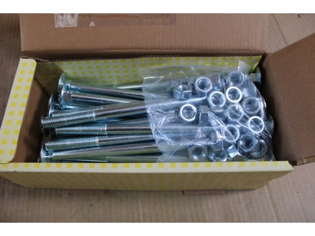 Pgbfast houtbout 4.8 din 603/555 m12x220 zn/25 - afbeelding 2 van  2